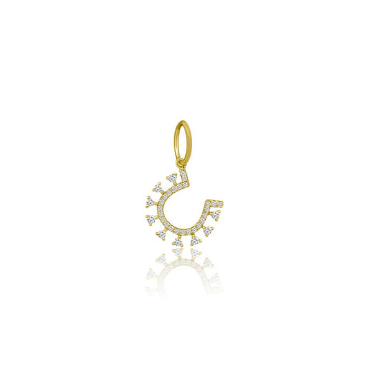 Rolland's Designs 14K Gold Diamond Pendant
