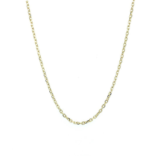 Rolland's Designs 14K Yellow Gold Diamond Cut Chain