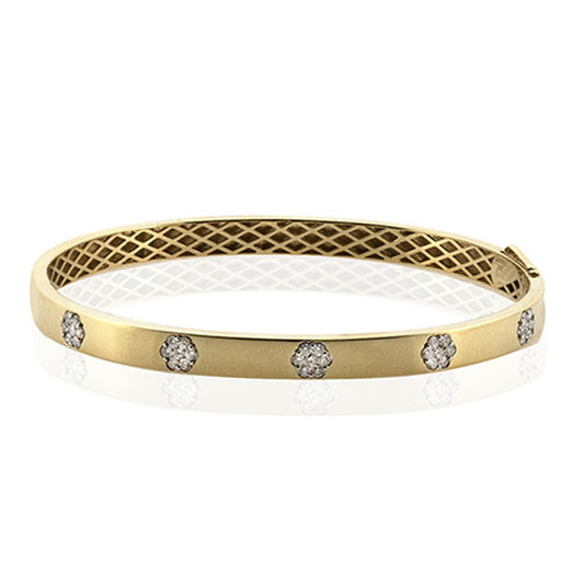 Simon G. 18Ky Diamond Bangle Bracelet