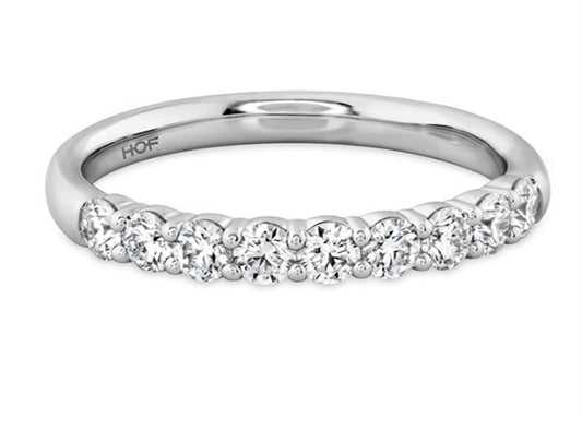 Hearts On Fire 18K White Gold Signature 9-Stone Band