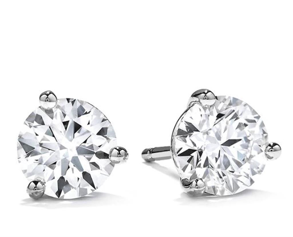 Hearts On Fire Diamond Studs -1.00cts