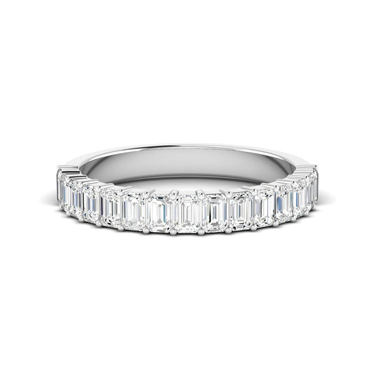 Everlee 1.00ct Lab Grown Emerald Cut Diamond Band