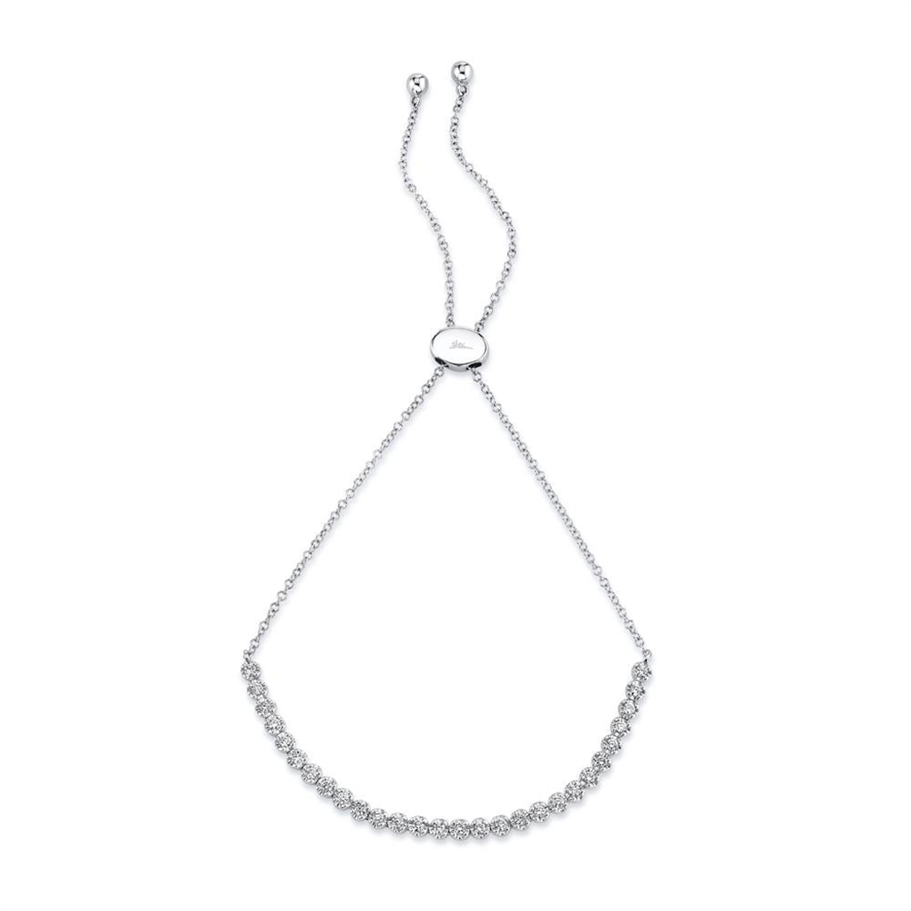 Shy Creation Diamond Disc Bracelet