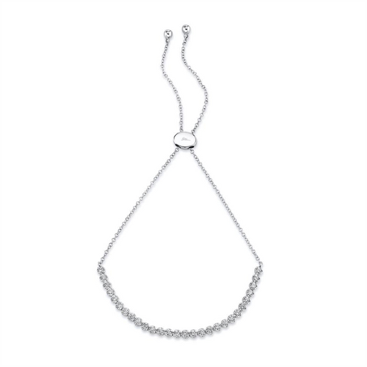 Shy Creation Diamond Disc Bracelet