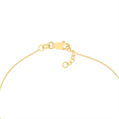 Rolland's Designs 14K Yellow Gold Heart Bracelet