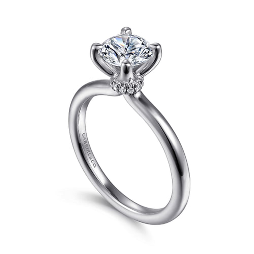 Gabriel Solitaire Diamond Semi Mount