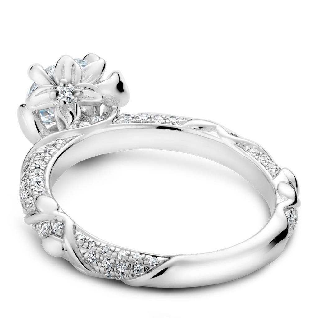 Noam Carver Floral Diamond Setting