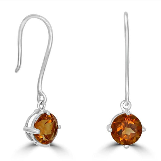 Rolland's Designs Citrine Dangle Earrings