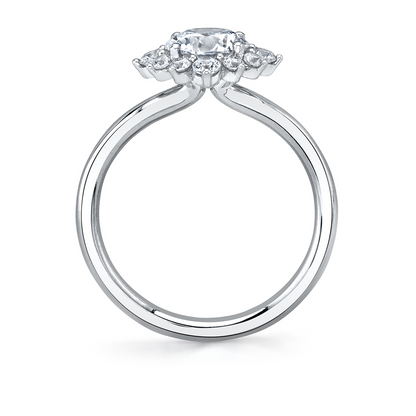 Sylvie Farrah Diamond Semi Mount