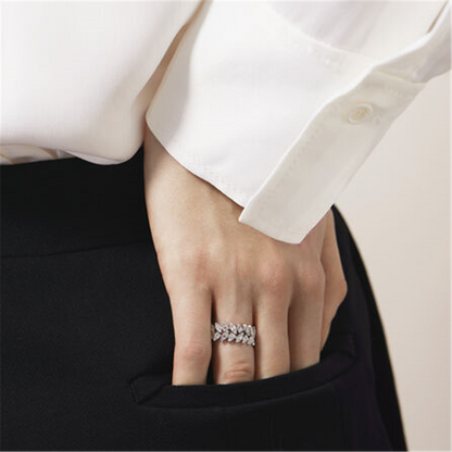 Hearts On Fire 18kw Diamond Dewdrop Ring