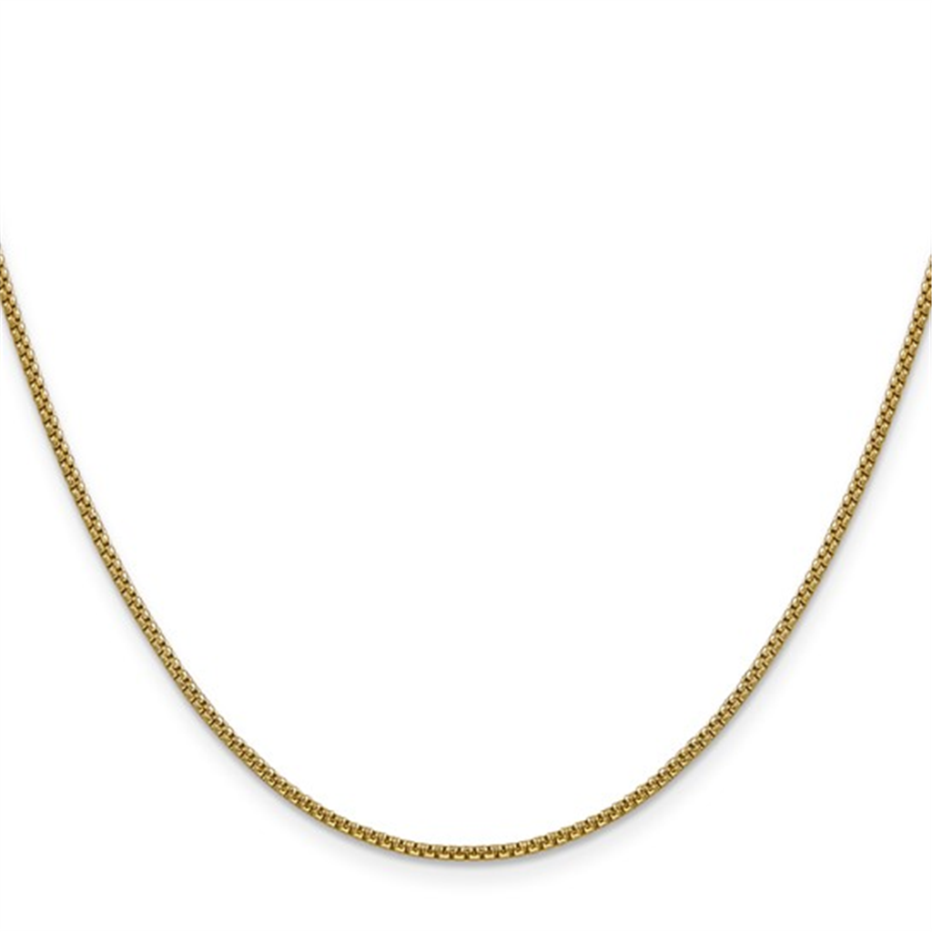 Rolland's Designs 1.5Mm Semi-Solid Round Box Chain