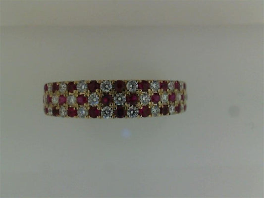 Rollands Design Ruby & Diamond Band
