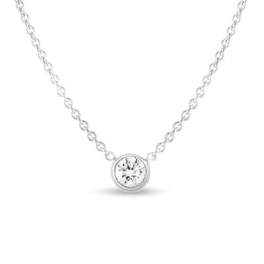 Roberto Coin Solitaire Diamond Pendant