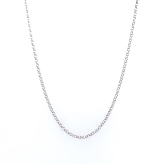 Silver Rolo Chain