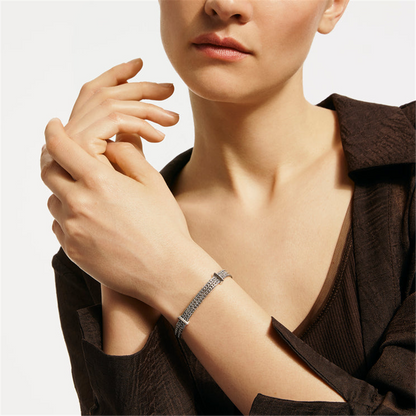 John Hardy Silver Icon Link Flat Chain Bracelet