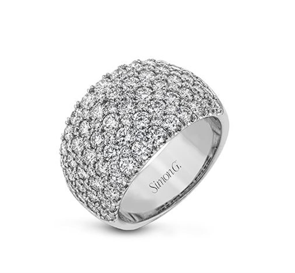 Simon G. Diamond Multi-Row Fashion Ring