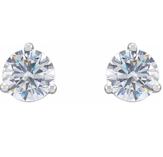 Diamond Stud Earrings 1.62Cts