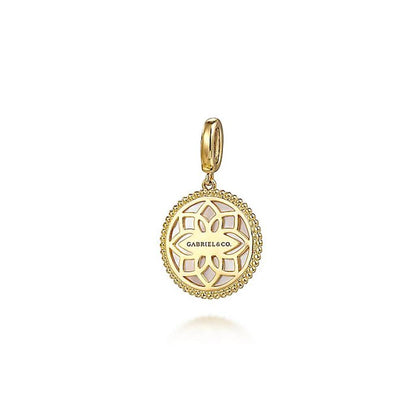 Gabriel 14k Yellow Bujukan Pendent