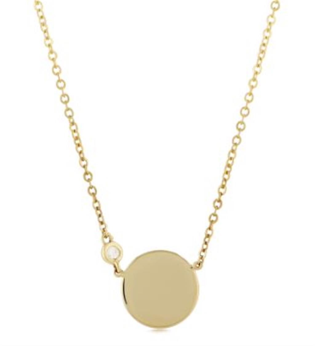 Carla Round Disc Pendant