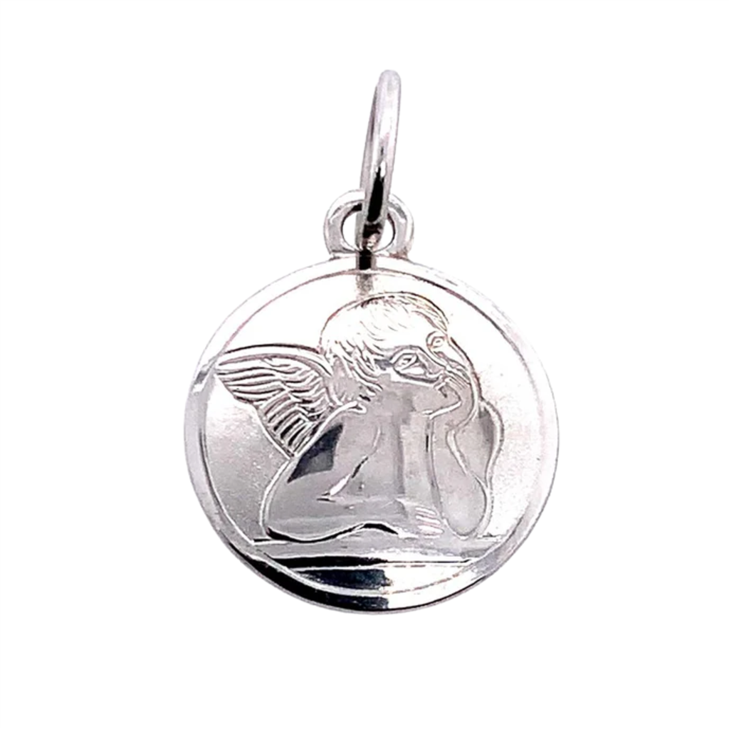 Rolland's Designs 14K Gold Cherub Angel Pendant