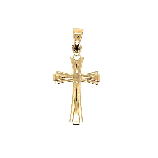 Rollands Designs 14K Yellow Gold Cross Pendant