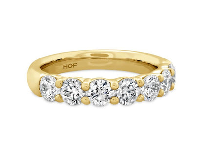 Hearts On Fire 18Ky Signature Diamond Band