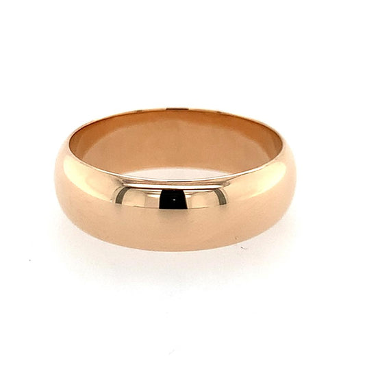 Estate 18K Yellow Gold Band