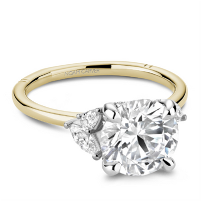 Noam Carver 14K Yellow Gold Diamond Engagement Ring