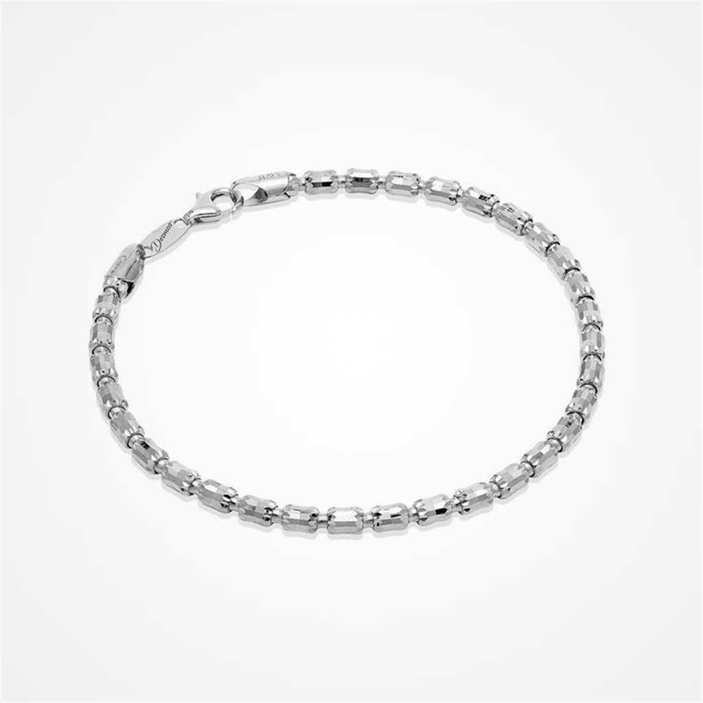 Desmos Barrel Crystal Bead Bracelet