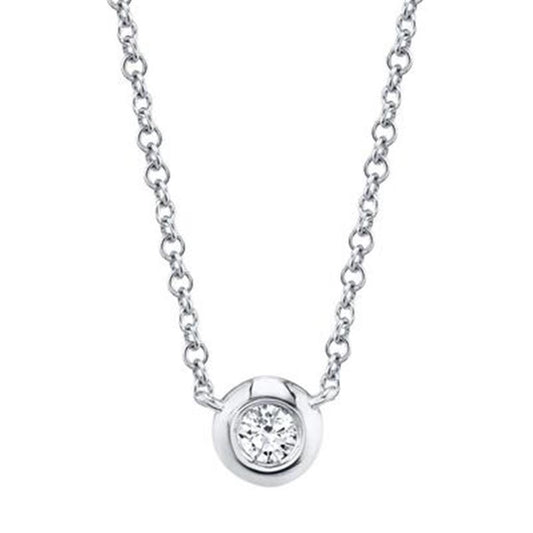 Shy 14Kw Diamond Necklace