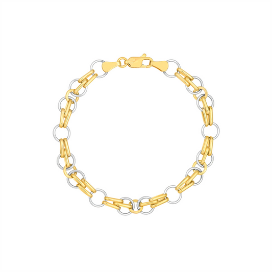 Rolland's Designs 14K Two-Tone Bracelet