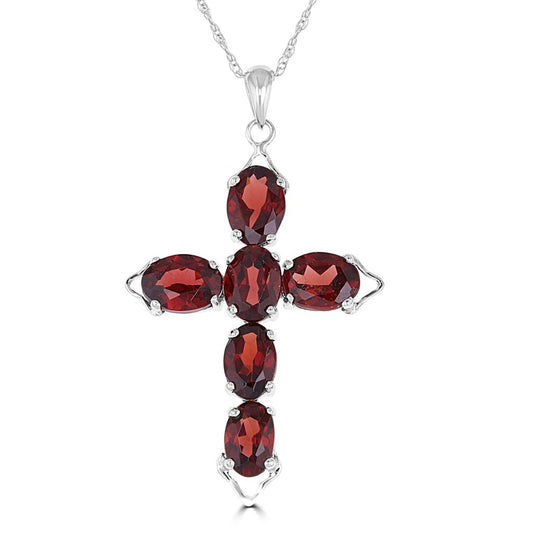 Rolland's Designs Garnet Cross