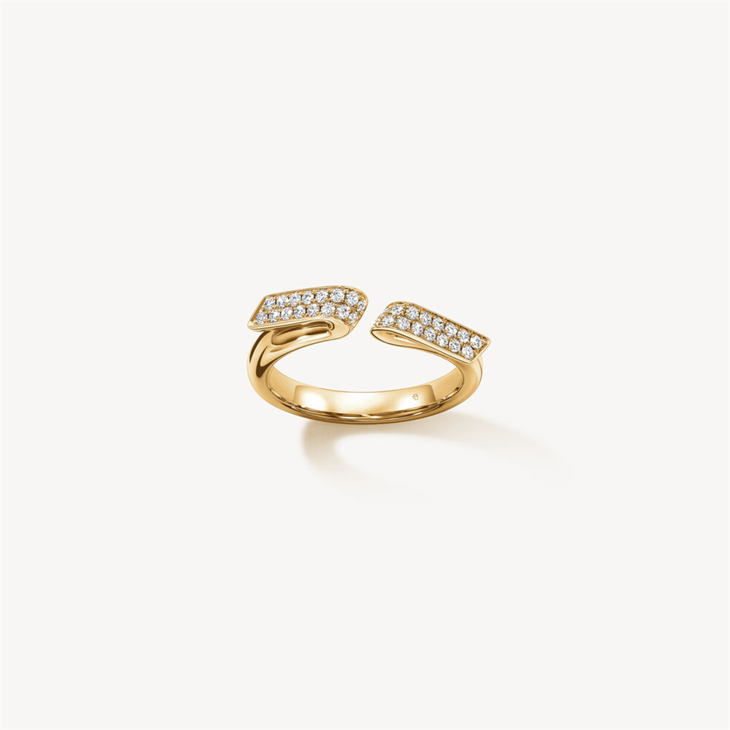 Hearts On Fire Inside Out Diamond Flip Open Ring