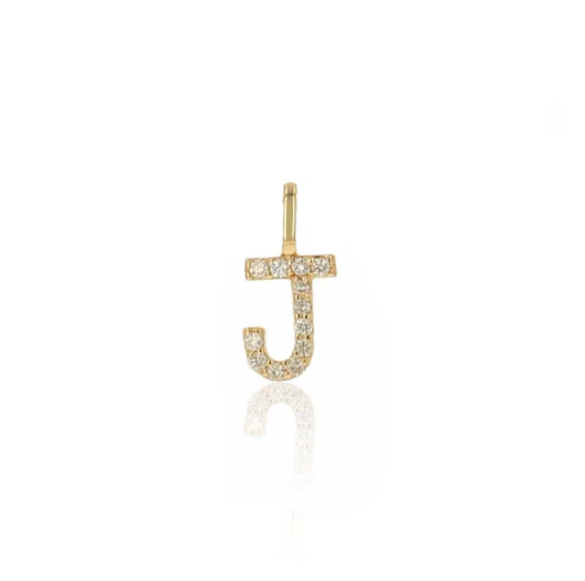 Rolland's Designs Diamond "J" Charm