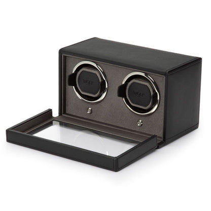 WOLF Cub Double Watch Winder With Cover