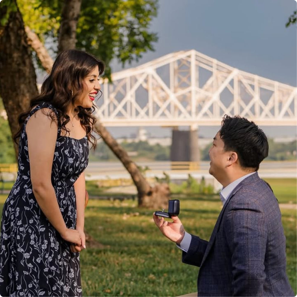 A Rolland's Jewelers customer moment